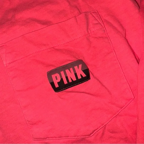 Like New PINK Victoria's Secret V-neck Long Sleeve - Picture 3 of 4